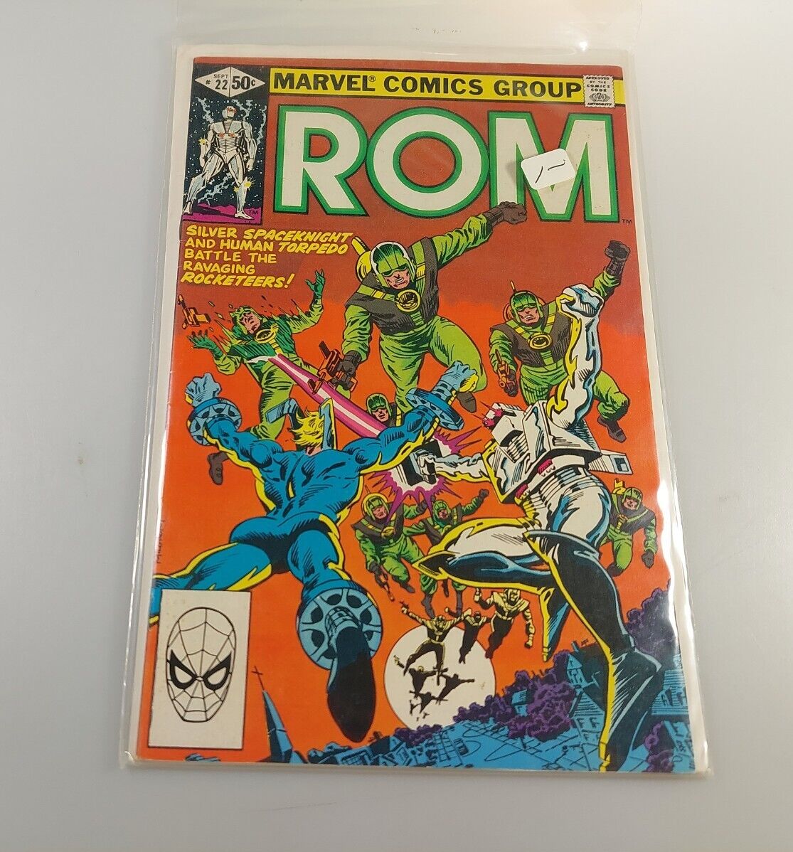 ROM SPACEKNIGHT #22 Rocketeers Marvel Comic