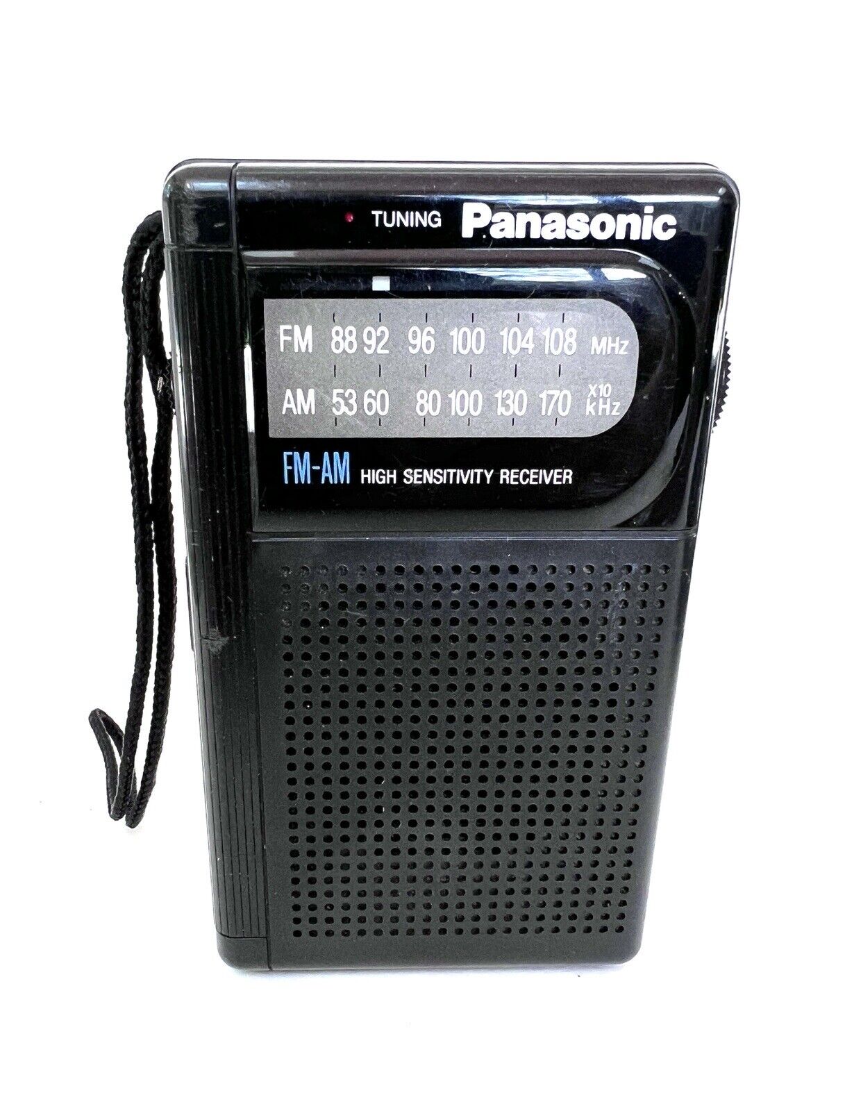 Panasonic RF-521 Transistor Pocket Portable AM FM Radio - Tested - Video