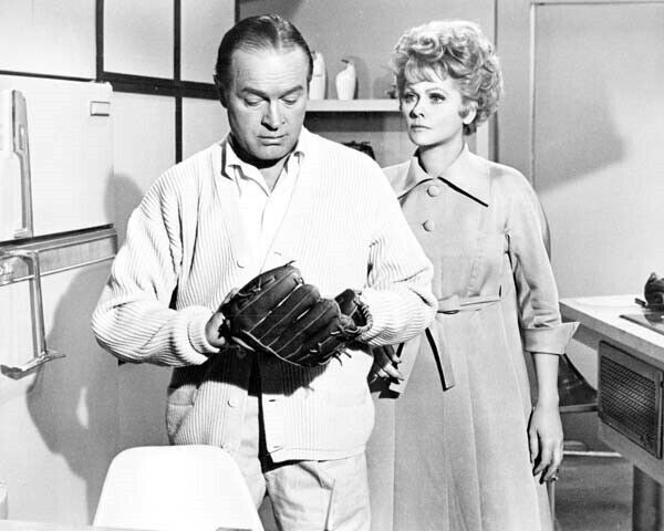 Critic's Choice 1960 Bob Hope with catchers mit Lucille Ball 24x36 inch poster