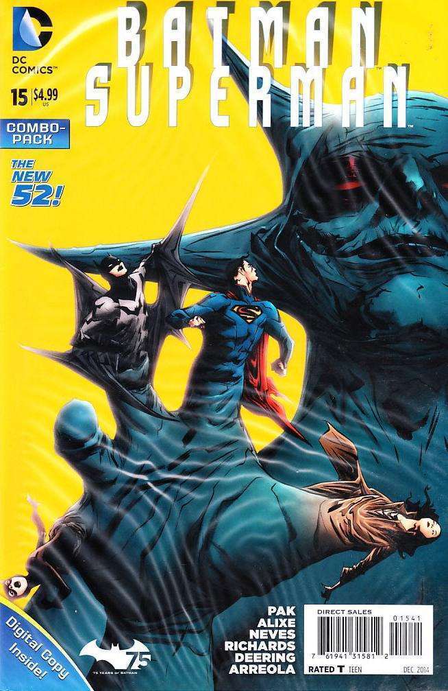 Batman/Superman #15C VF/NM; DC | New 52 Combo-Pack Variant - we combine shipping
