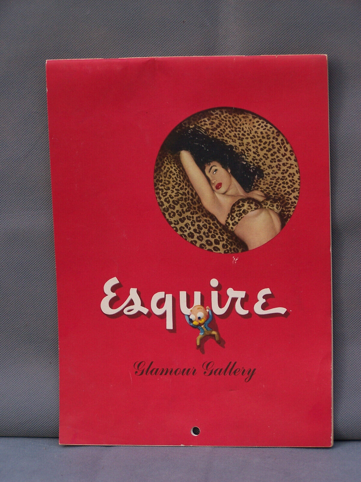 Vintage Esquire Glamour Gallery 1948 12 Month Calendar 8 1/2