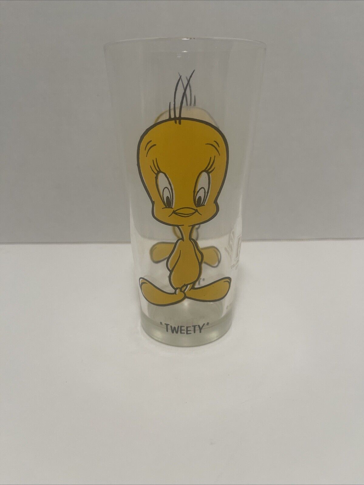 Looney Tunes Warner Bros. 1973 Tweety Bird Pepsi Glass