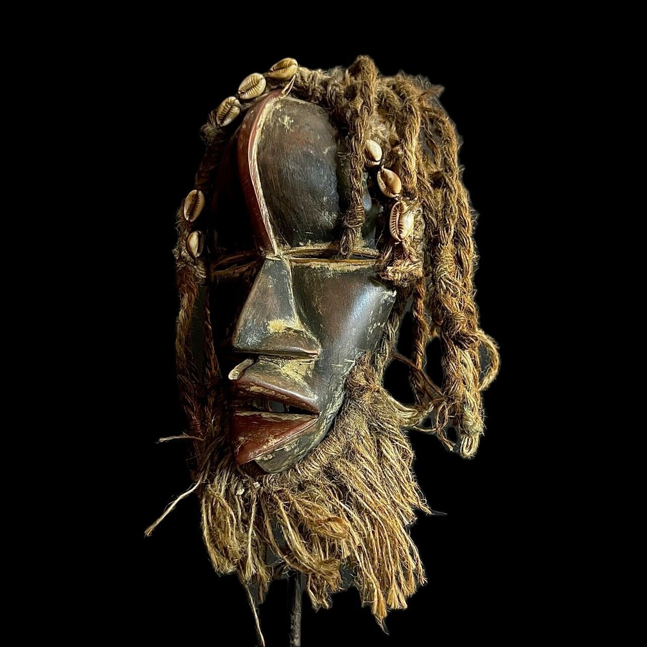 African Home Décor Mask Guro African Mask As Tribal Mask Handmade-9932