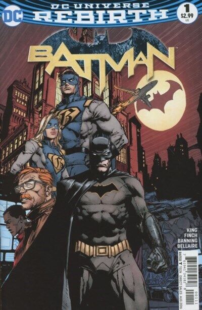 DC Comics Batman Rebirth issues 1-35