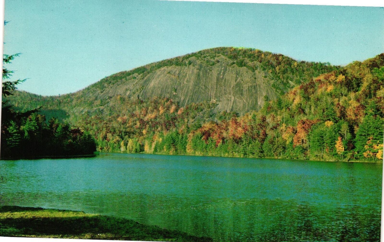 Vintage Postcard- Lake Fairfield and Rock Mountain, W. NC.