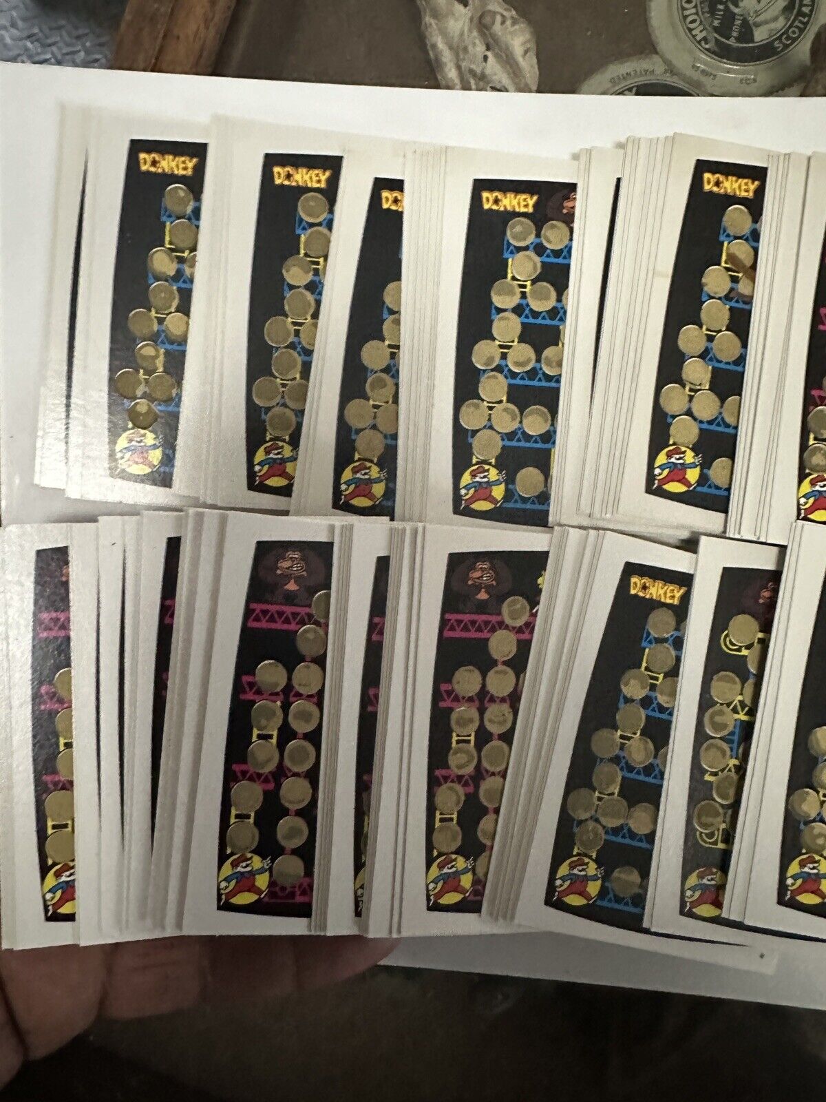 1982 DONKEY KONG Nintendo 100 Scratch OFF VIDEO GAME CARDS Nmt Unscratched TOPPS