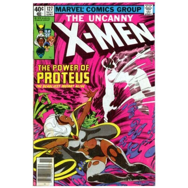 X-Men (1963 series) #127 Newsstand in Very Fine + condition. Marvel comics [x 