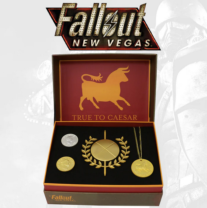 🚀 Official Fallout New Vegas Caesar's Favours Set (only 2010 worldwide)