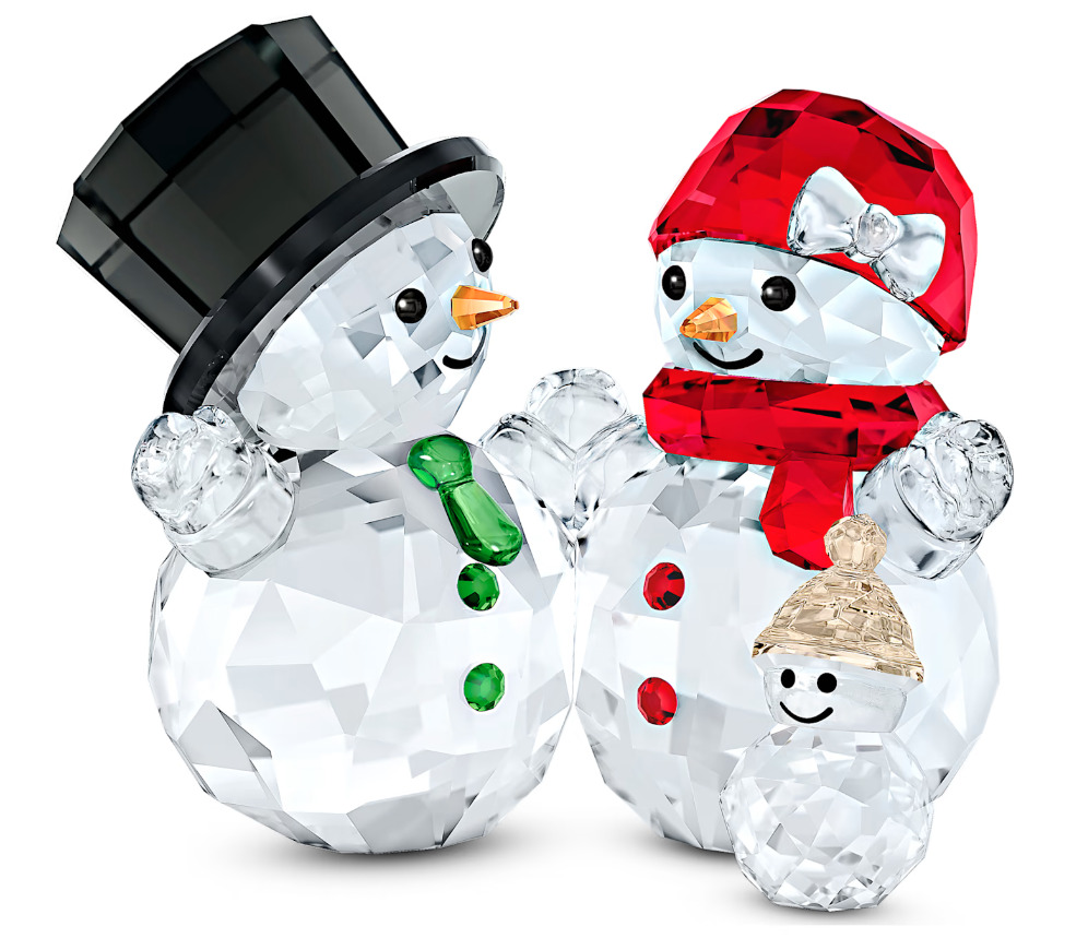 Swarovski Snowman Family Figurine - 5533948