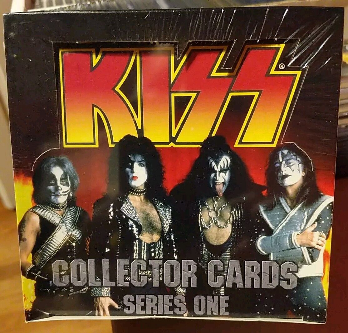 KISS Trading Cards Series 1 Sealed Box 36 Packs 1st Print 1997 NM Cornerstone 