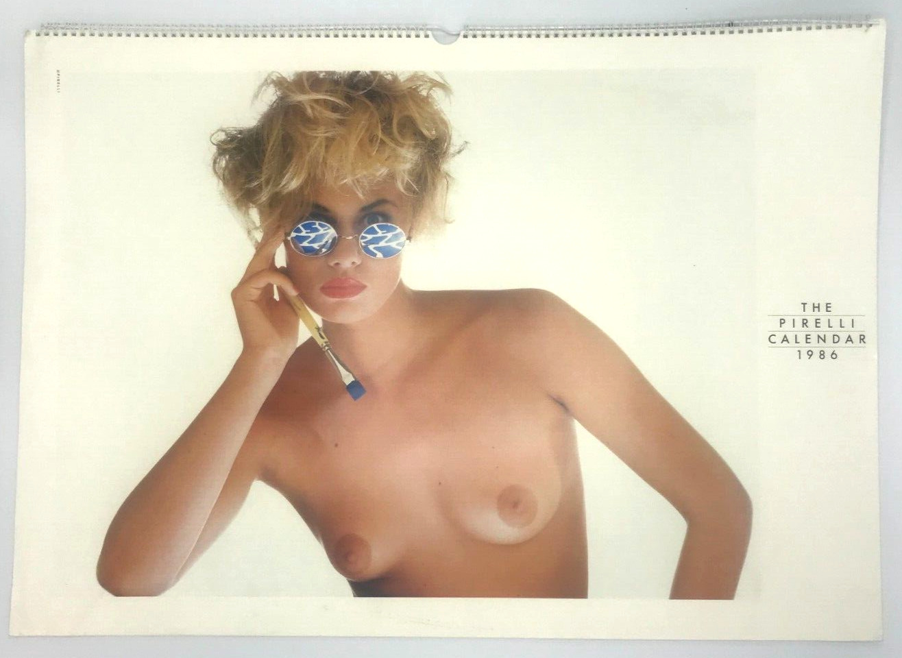 1986 Vintage Pirelli Calendar Vintage Royal College Art Models Life Photography