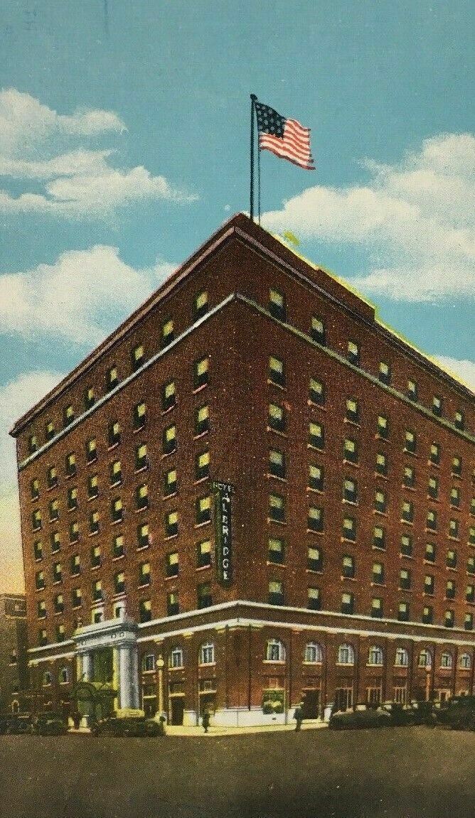 Early Aldridge Hotel Shawnee OK Postcard Oklahoma