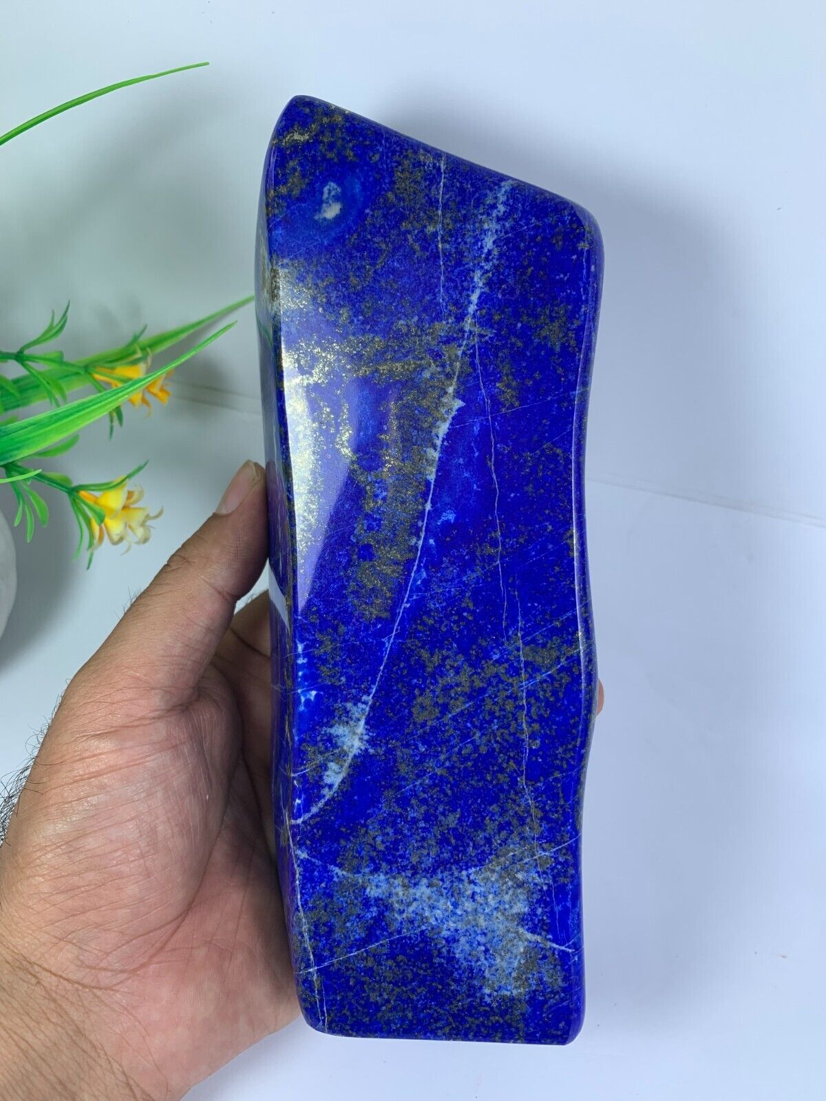 2.6LB Lapis Lazuli Healing Crystal Freeform Polished Rough Tumble Specimen Stone