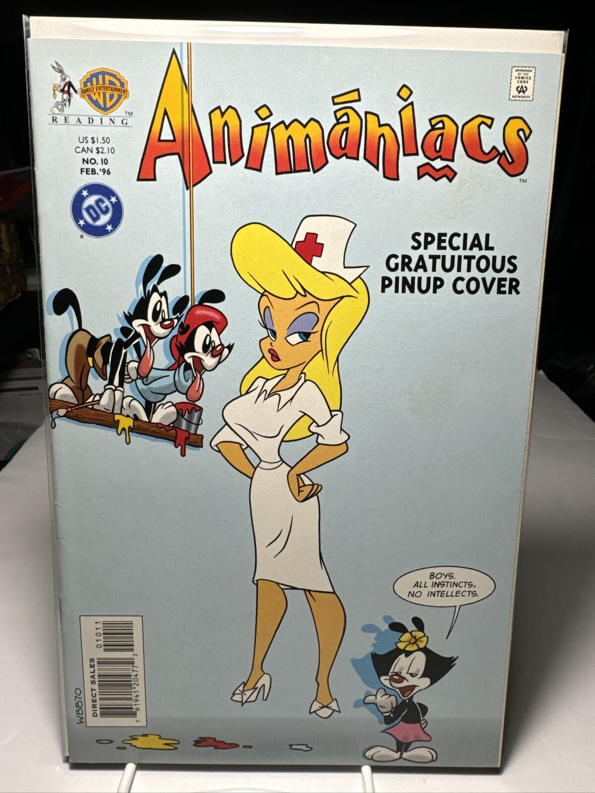 Animaniacs #10 - Newsstand Edition 1996 NM