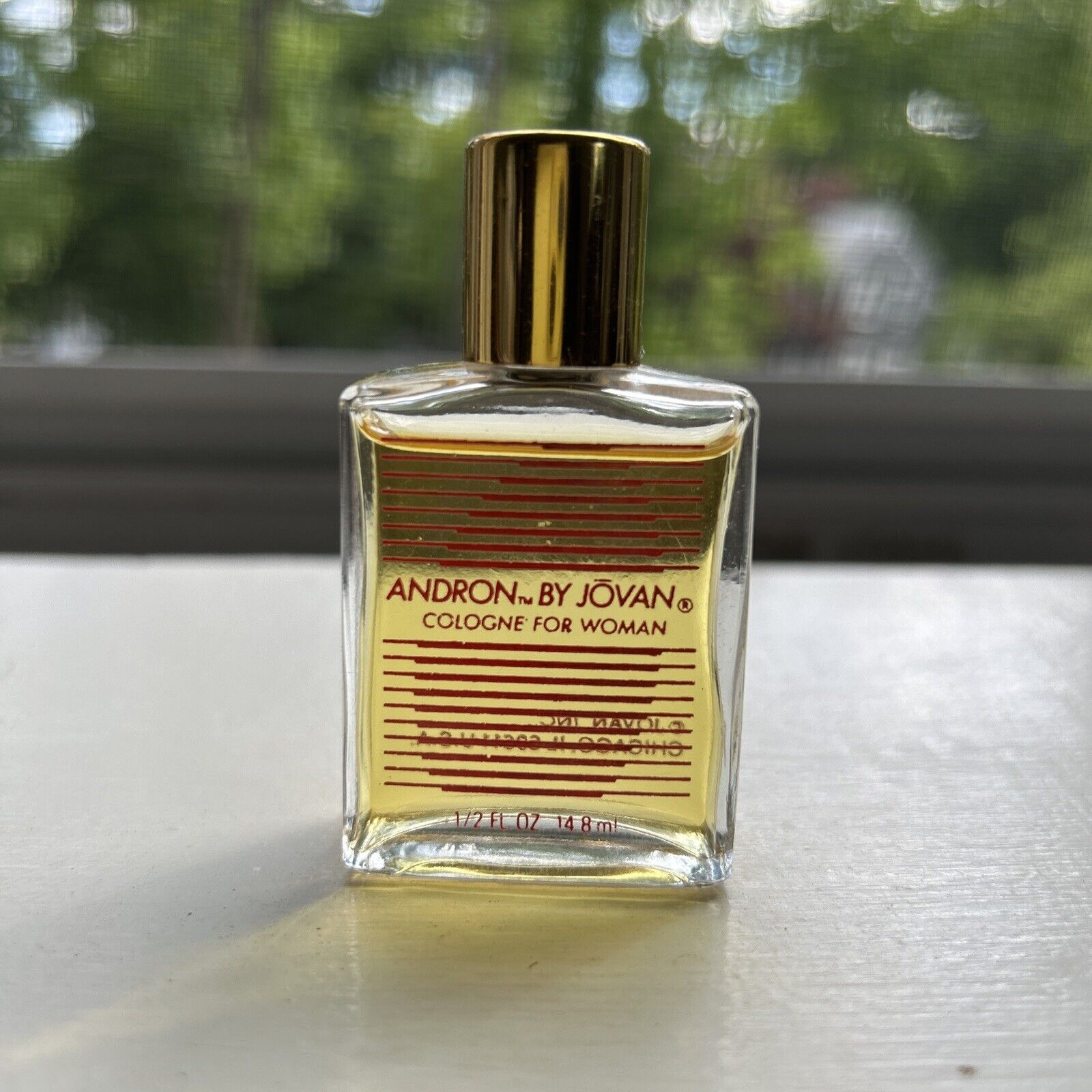 Vtg (Discontinued) ANDRON by JOVAN Cologne for Women 1/2 oz Perfume Pheromone
