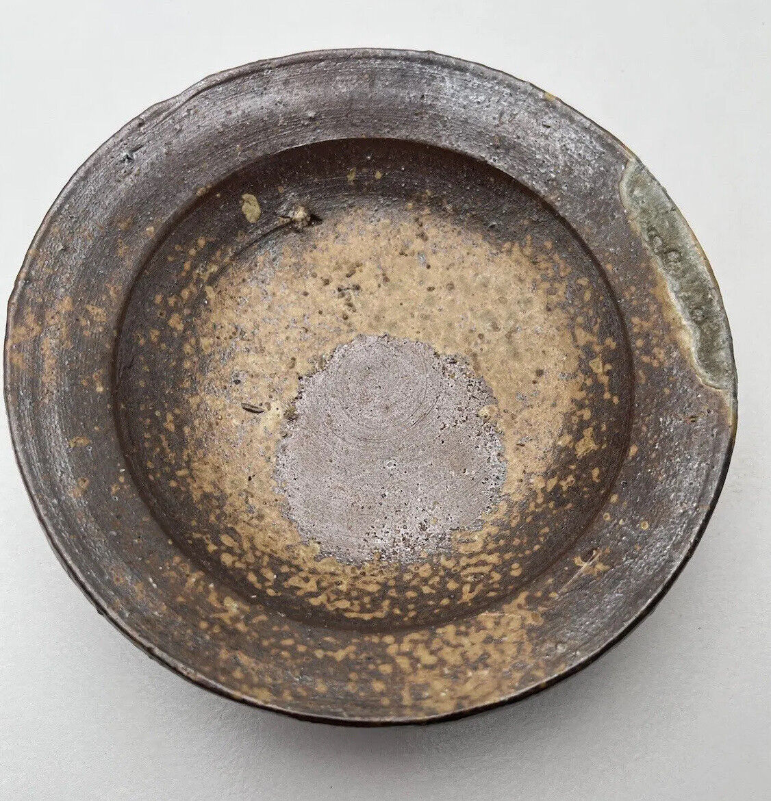 Fujiwara Kei (1899-1983, Japan) Bizen ware Dish, Signed