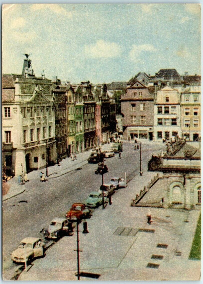 Postcard - Stary Rynek, Poznań, Poland