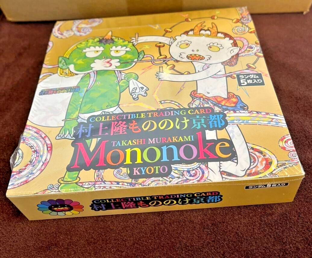 Murakami Takashi Mononoke Kyoto Collectible Trading Card Japanese box