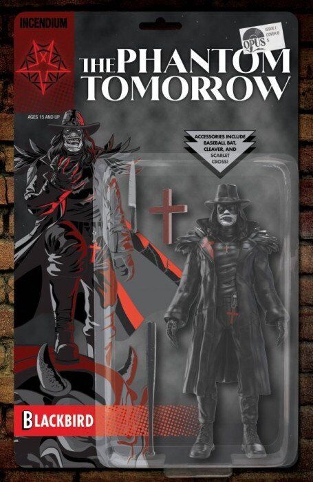 Phantom Tomorrow, The #1B VF/NM; Opus | 1:5 Variant Action Figure Cover - we com