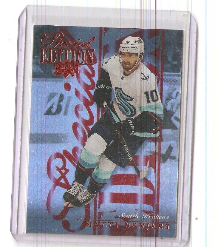 23-24 UD Series 1 Special Edition Red Matty Beniers/50