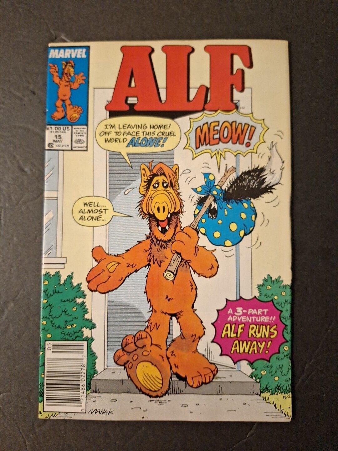 ALF #15  MARVEL COMICS 1989 High Grade  See Photos And Store For More