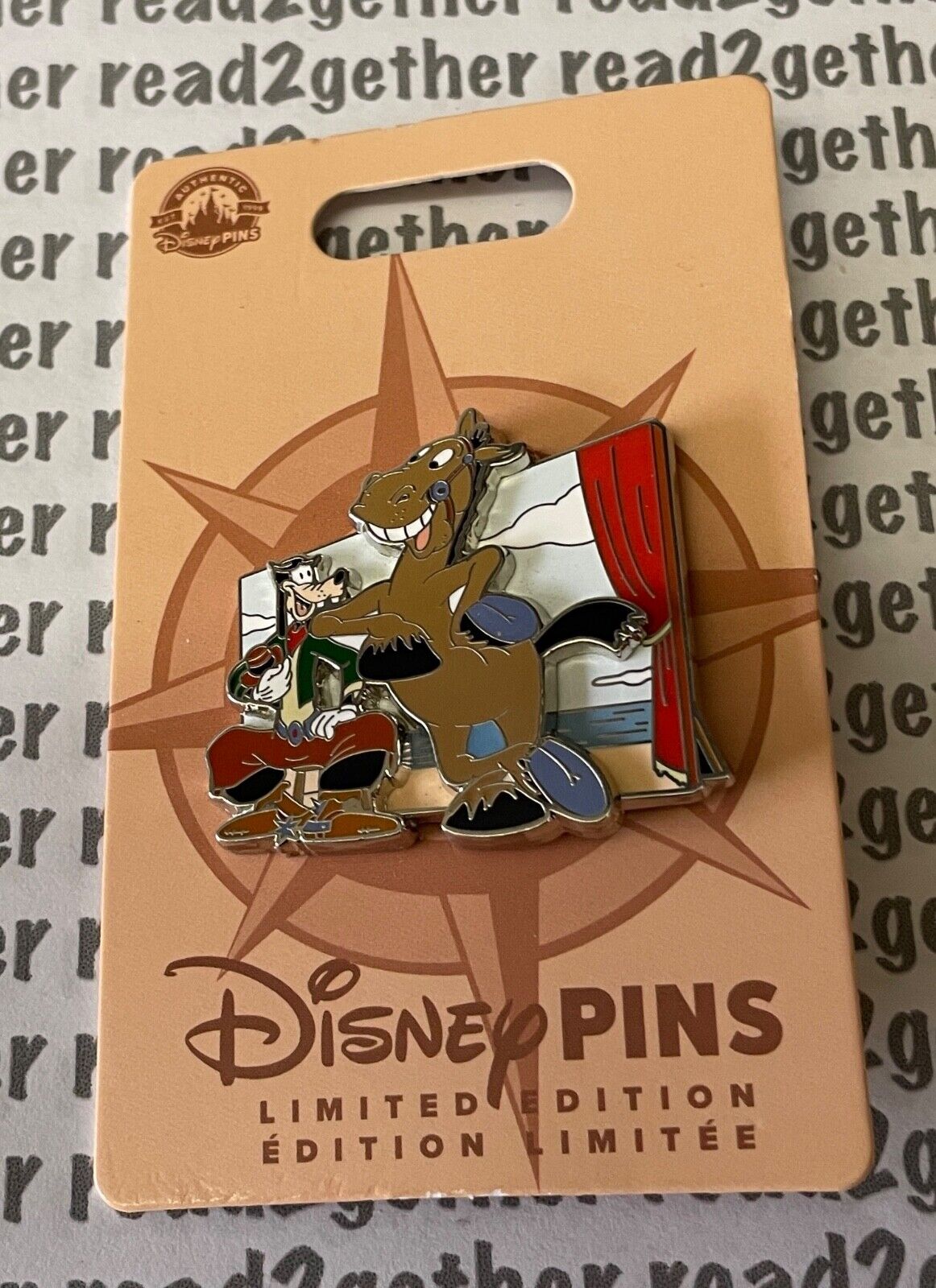 Disney Pin Goofy How To Ride A Horse