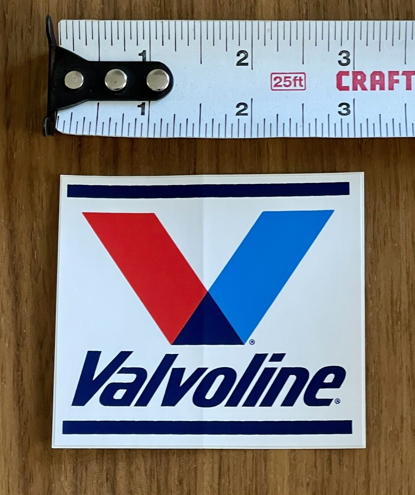VALVOLINE Vintage Sticker VALVOLINE Sticker Valvoline Decal NOS - 3 x 3 inch
