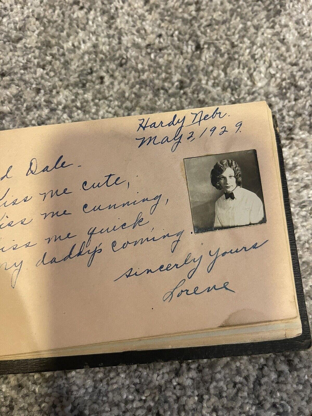 Antique Autograph Booklet