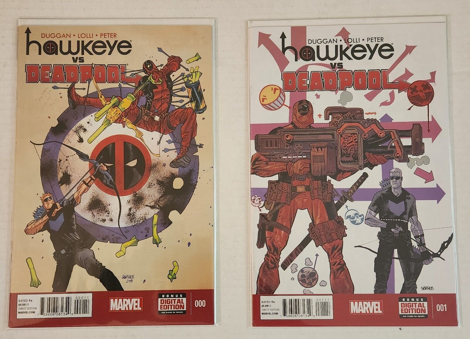Hawkeye vs. Deadpool 0-2, 4 (Marvel Comics 2014-2015) no issue#3
