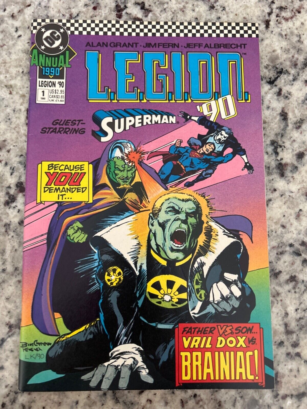 L.E.G.I.O.N. #1 Annual Vol. 1 (DC, 1990) ungraded