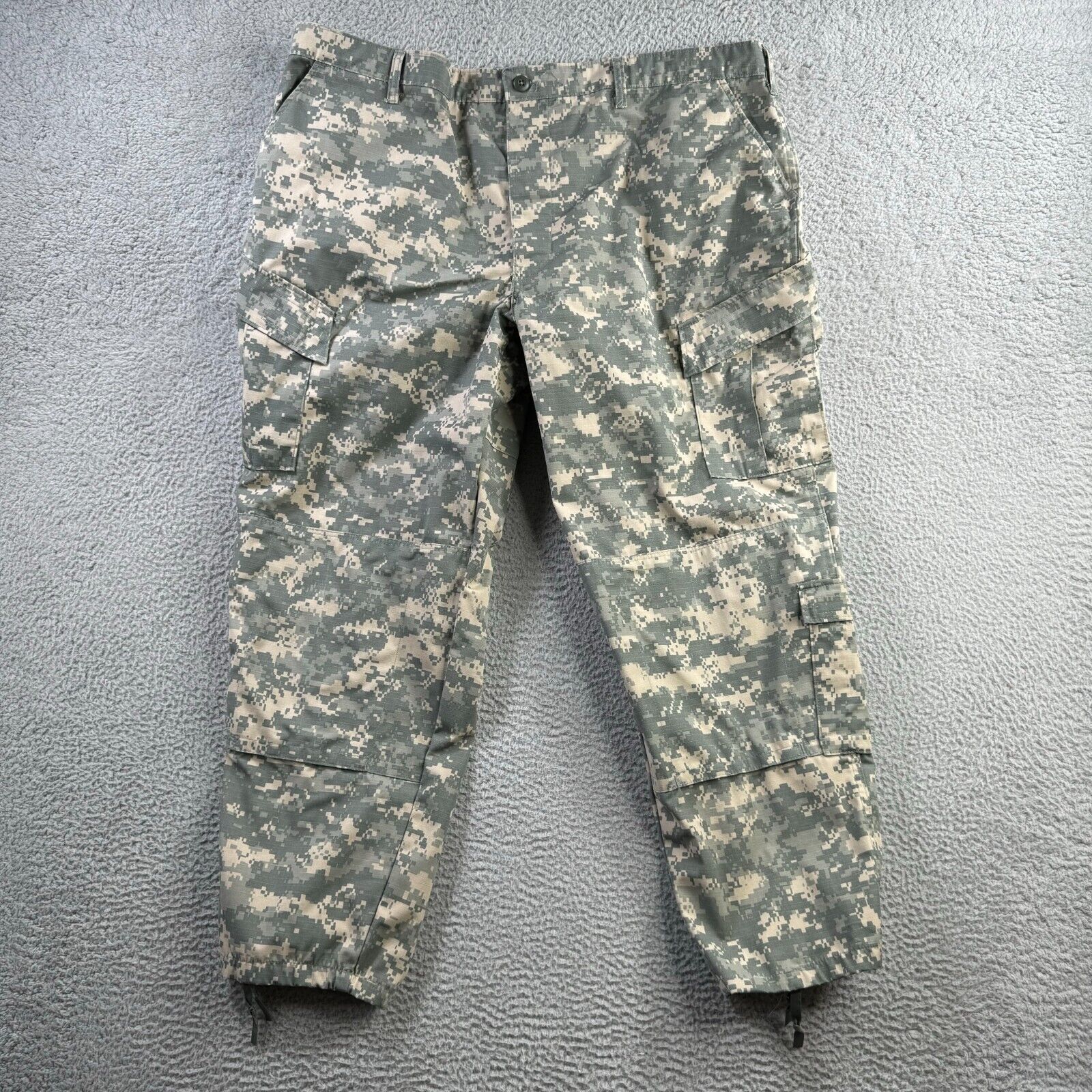 Military Pants Mens 2XL UCP Digital Camo Trouser Army Combat Uniform ACU