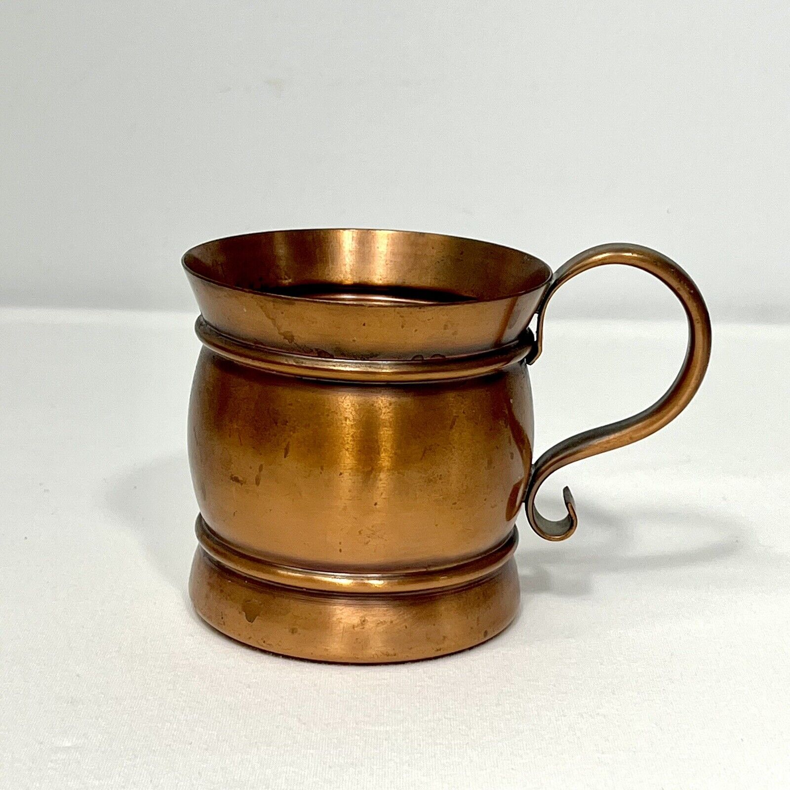 Gregorian Solid Copper Mug Copperware Moscow Mule Original Label USA