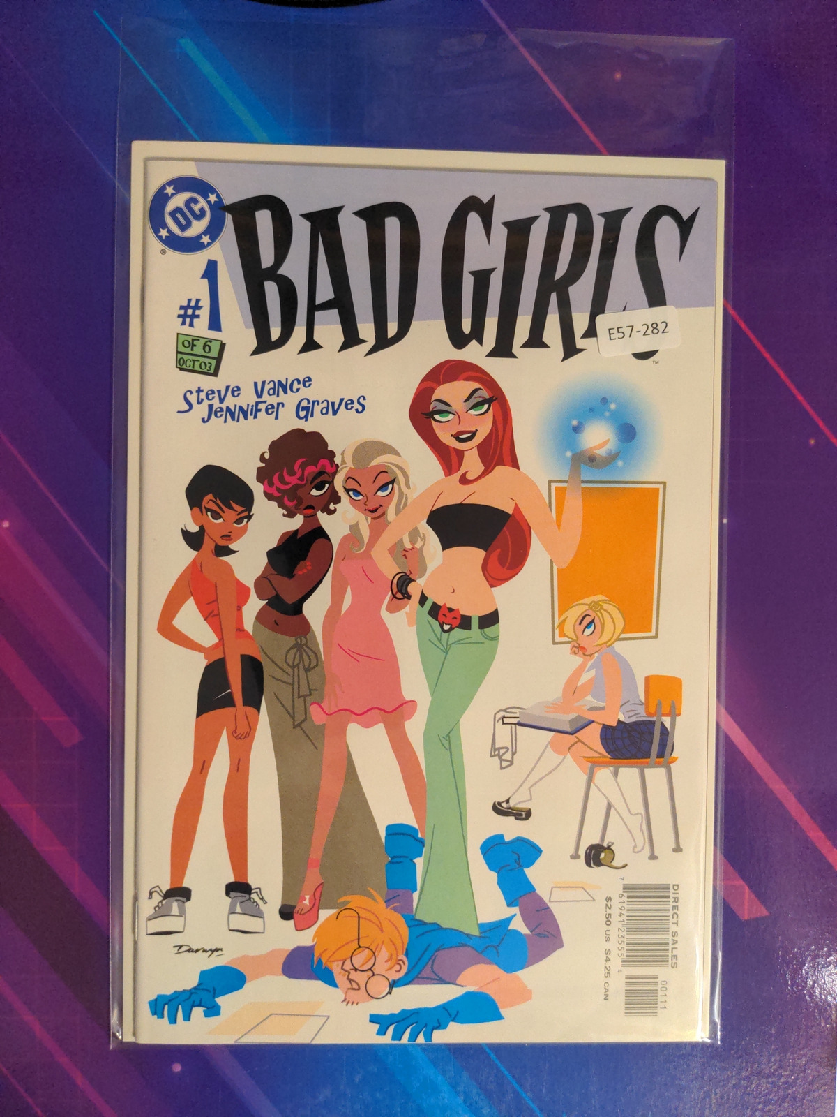 BAD GIRLS #1 9.0 DC COMIC BOOK E57-282