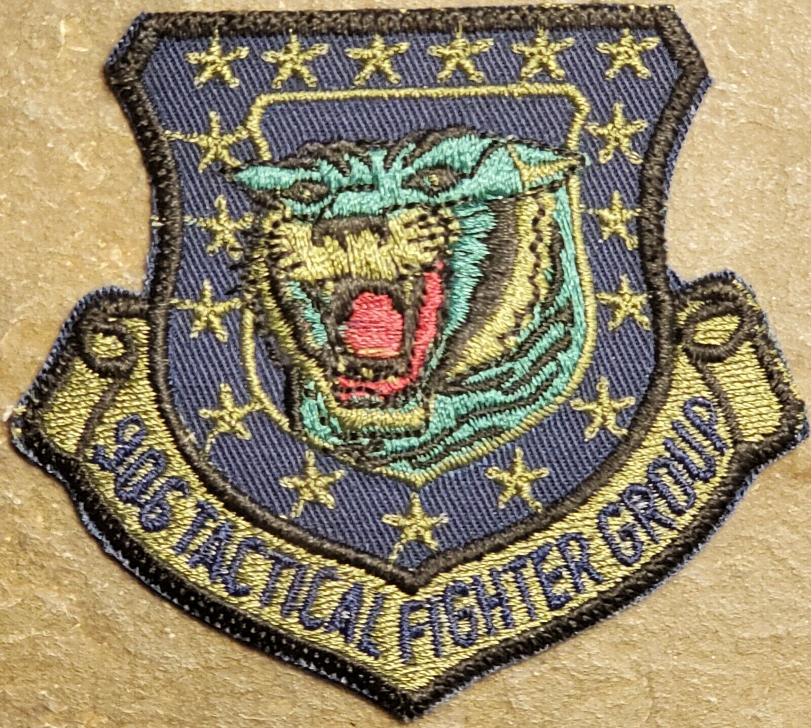 USAF AIR FORCE: 906th TACTICAL FIGHTER GROUP PATCH: WRIGHT-PATTERSON AFB, OH SUB