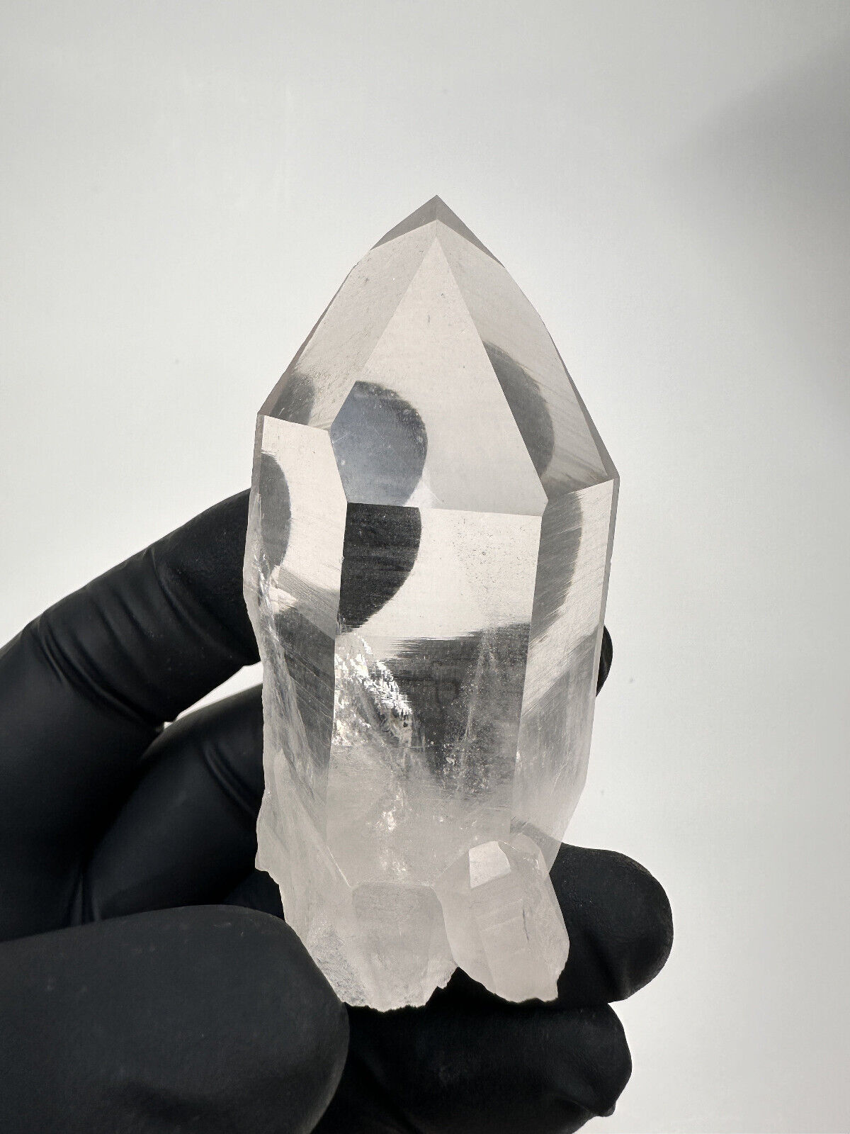 Top Quality__Large Optical Clear Rare Arkansas Quartz Crystal Isis Point