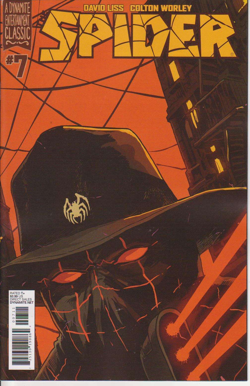 Spider, The (Dynamite) #7A FN; Dynamite | David Liss - we combine shipping