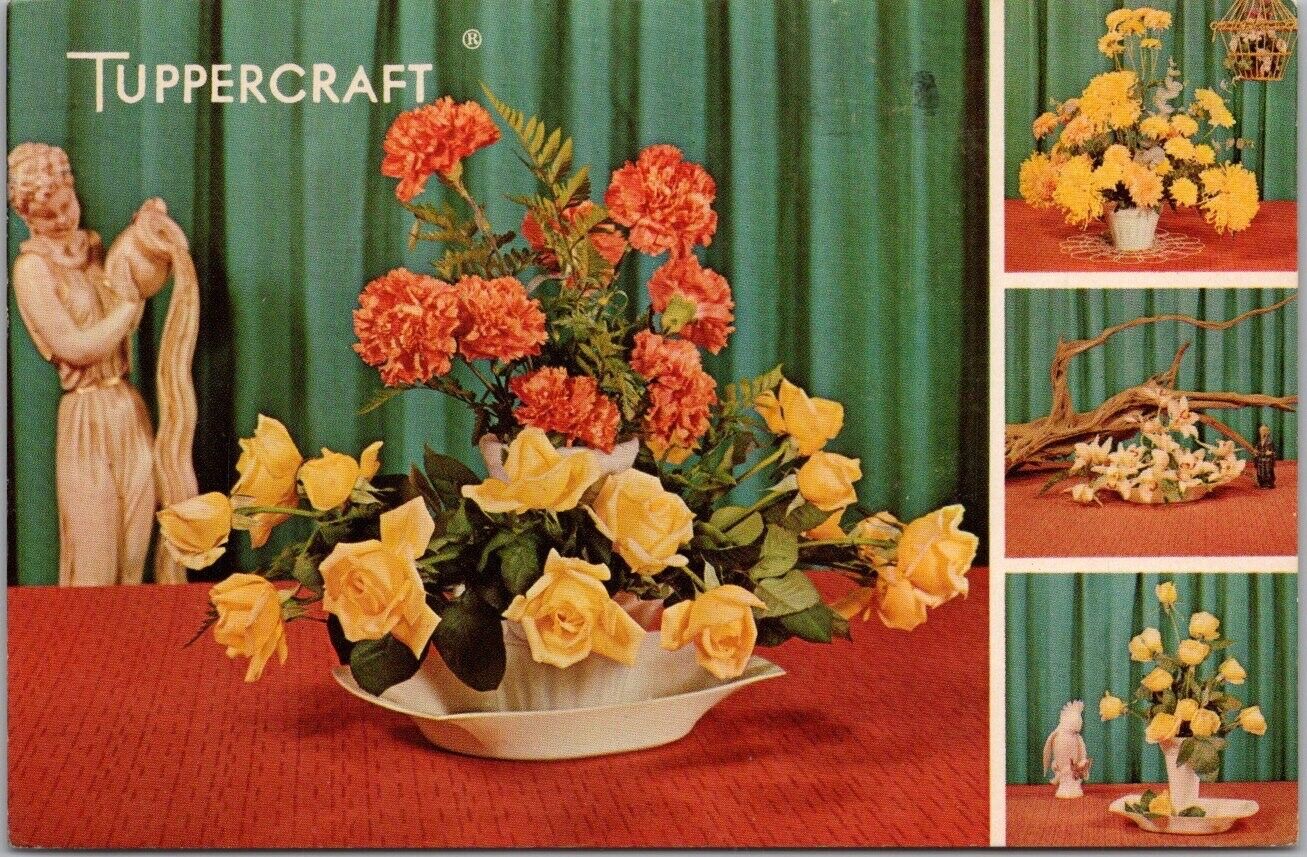 Vintage 1964 TUPPERWARE Advertising Postcard \