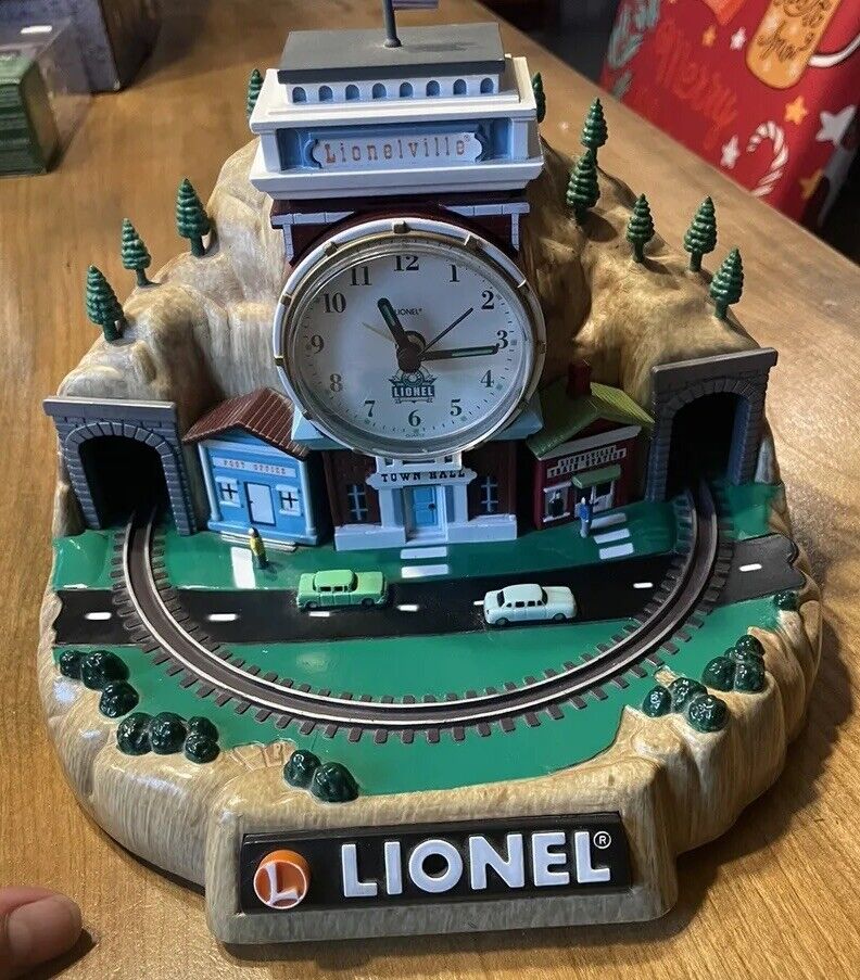Lionel 100th Anniversary Talking Train Alarm Clock Missing Trains