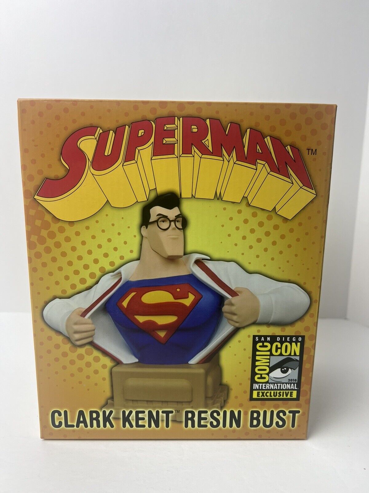 Diamond Select Superman Clark Kent Resin Bust 741 of 1600 Limited Edition (New)