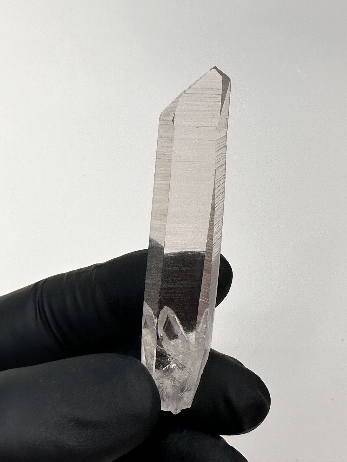 Top Quality__Large Optical Grade Rare Arkansas Quartz Crystal Lemurian Point