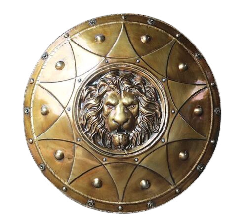 Antique Handcrafted Troy Trojan War Shield Ancient Greek Shield Halloween Shield