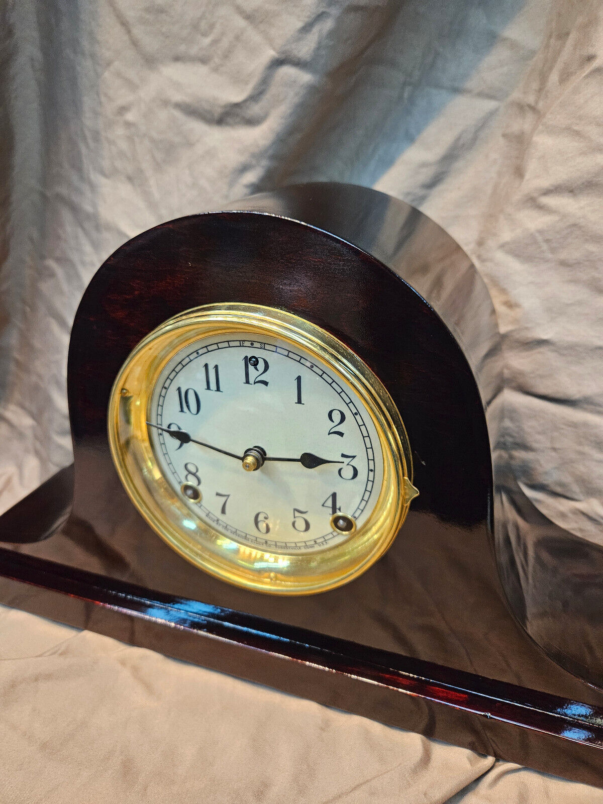 Restored Antique Sessions Mantel Clock circa 1920 Original Movement