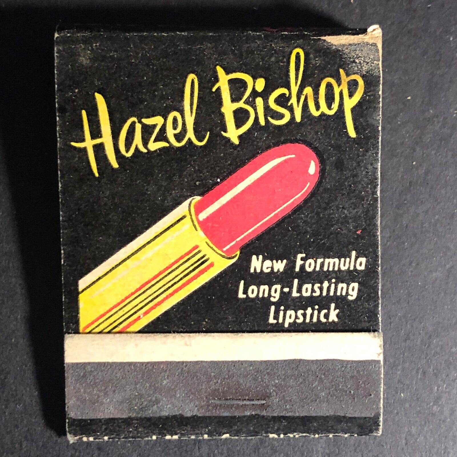 Hazel Bishop Nail Polish Matchbook c1950's Full 20-Strike Very Scarce