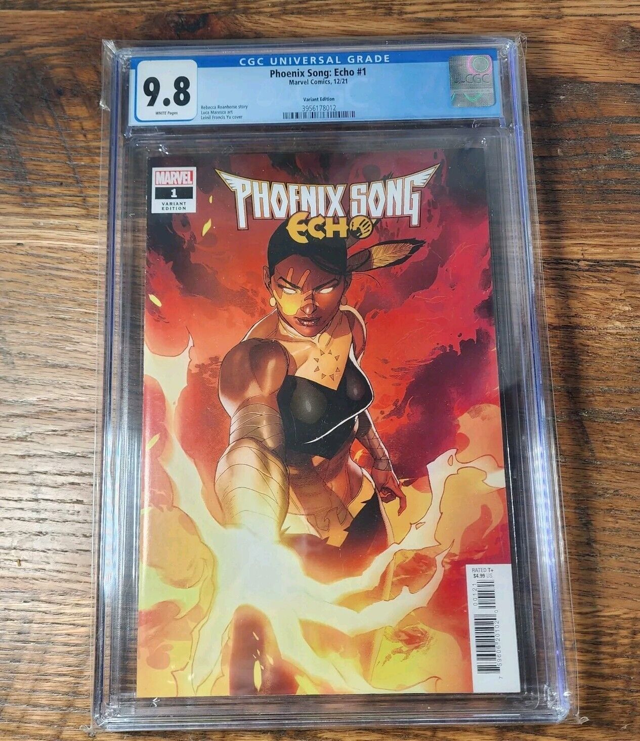 Phoenix Song: Echo Issue #1 Year 2021 Variant Edition CGC Graded 9.8 Comic Book