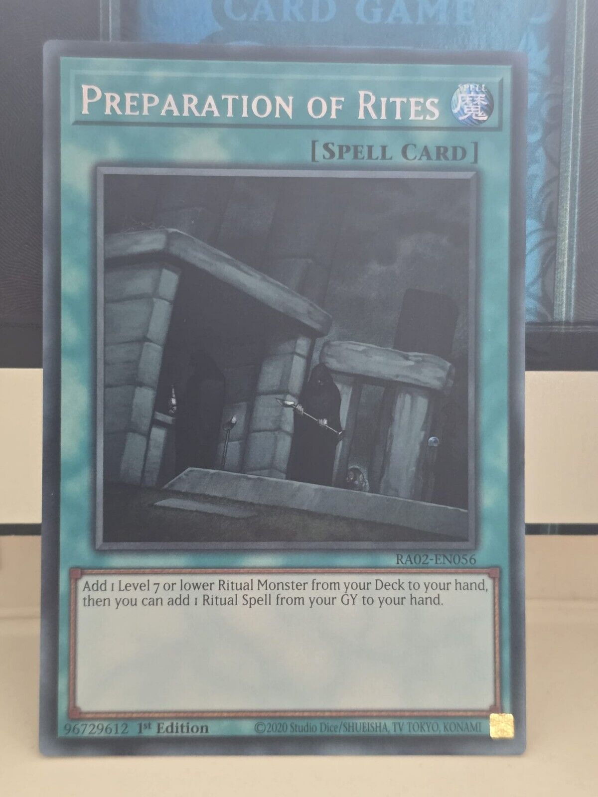 Preparation Of Rites - Secret Rare 1st Edition RA02-EN056 - NM - YuGiOh