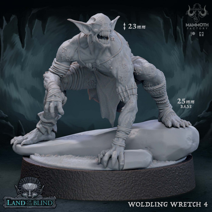 Woldling Wretch 4  | DnD Miniature | TTRPG Miniature