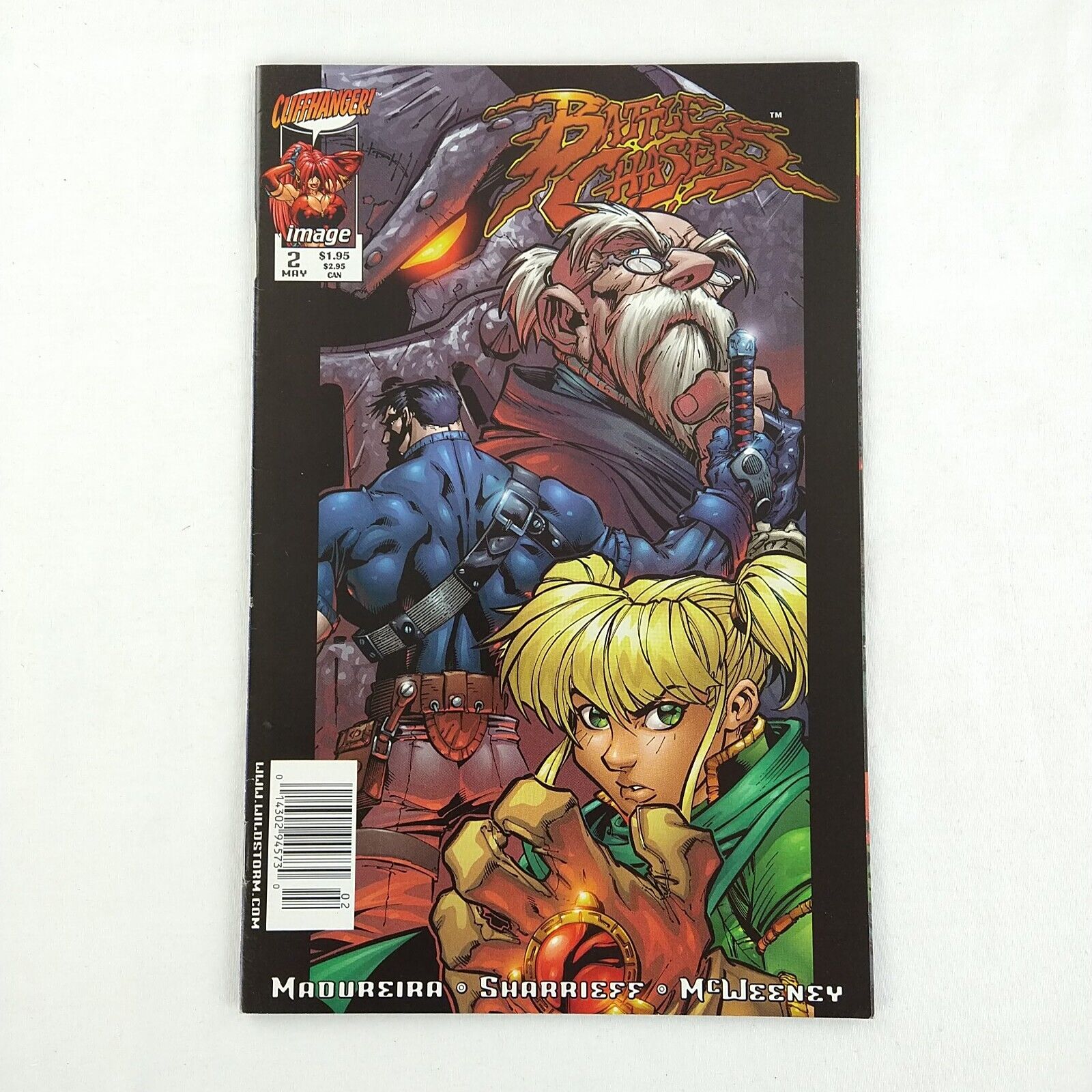 Battle Chasers #2 Low Print Newsstand (1998 Wildstorm / Image Comics)