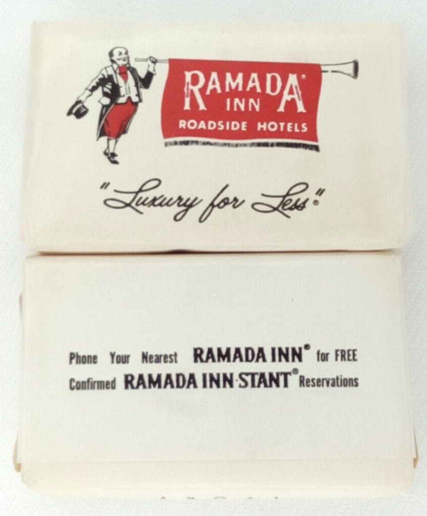 Ramada Inn Ivory Soap Set of 2 Vintage Travel Memorabilia Souvenir