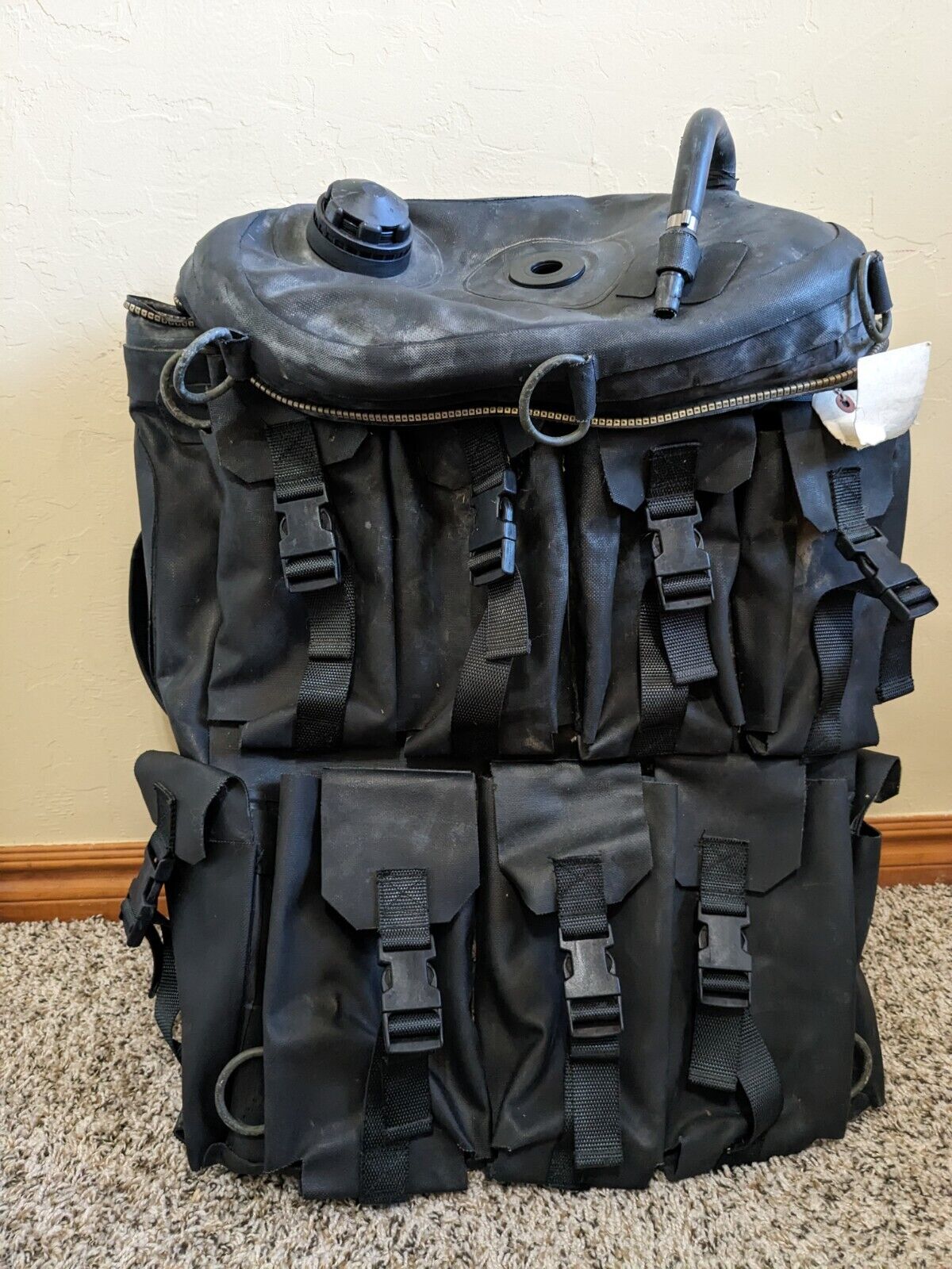 US Navy SEAL SI Tech Load Carrying Waterproof Bag Backpack Special Ops UDT RARE