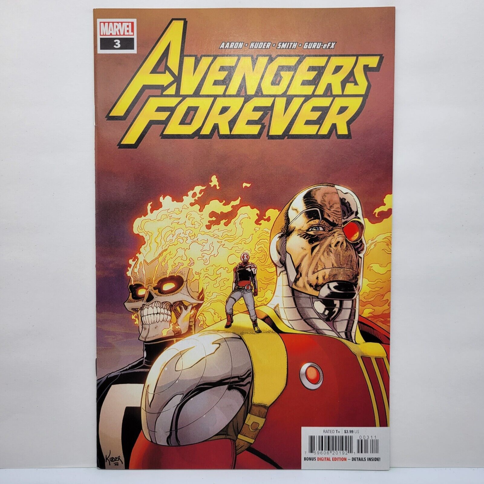 Avengers Forever Vol 2 #3 Aaron Kuder 2022 1st Print  MIRIAMA SPECTOR MCU Comic